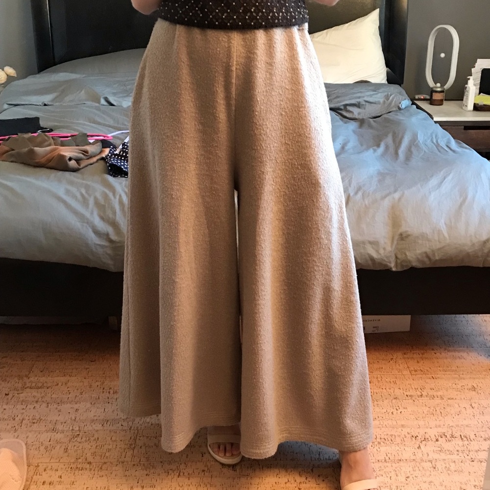 Comfortable Wide-legged long pants